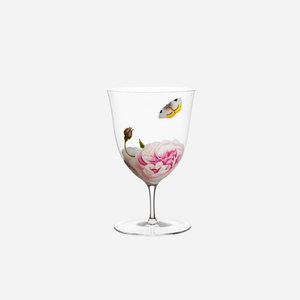 Rose Garden Water Glass