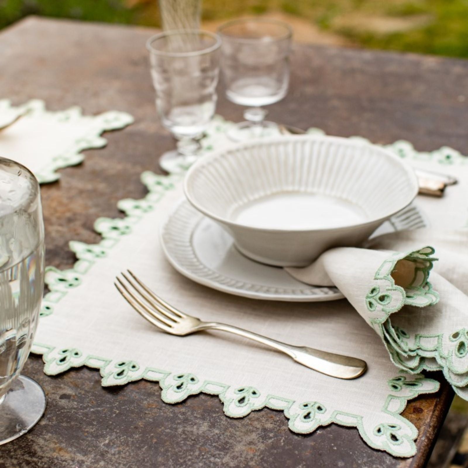 Amalfi Placemat Salvia - Set of 4