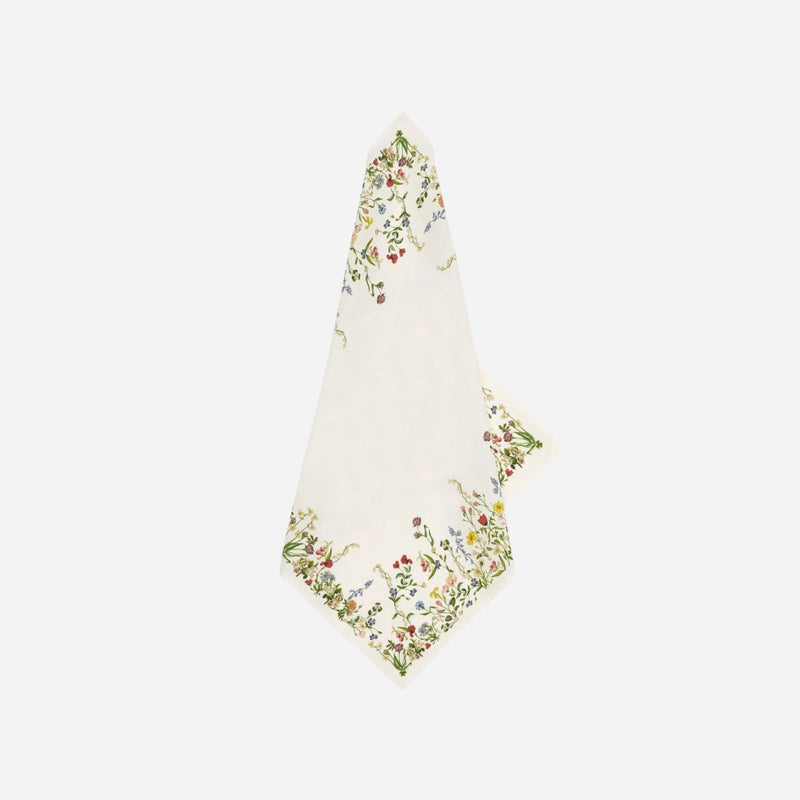 Botanical Wildflower Linen Napkin
