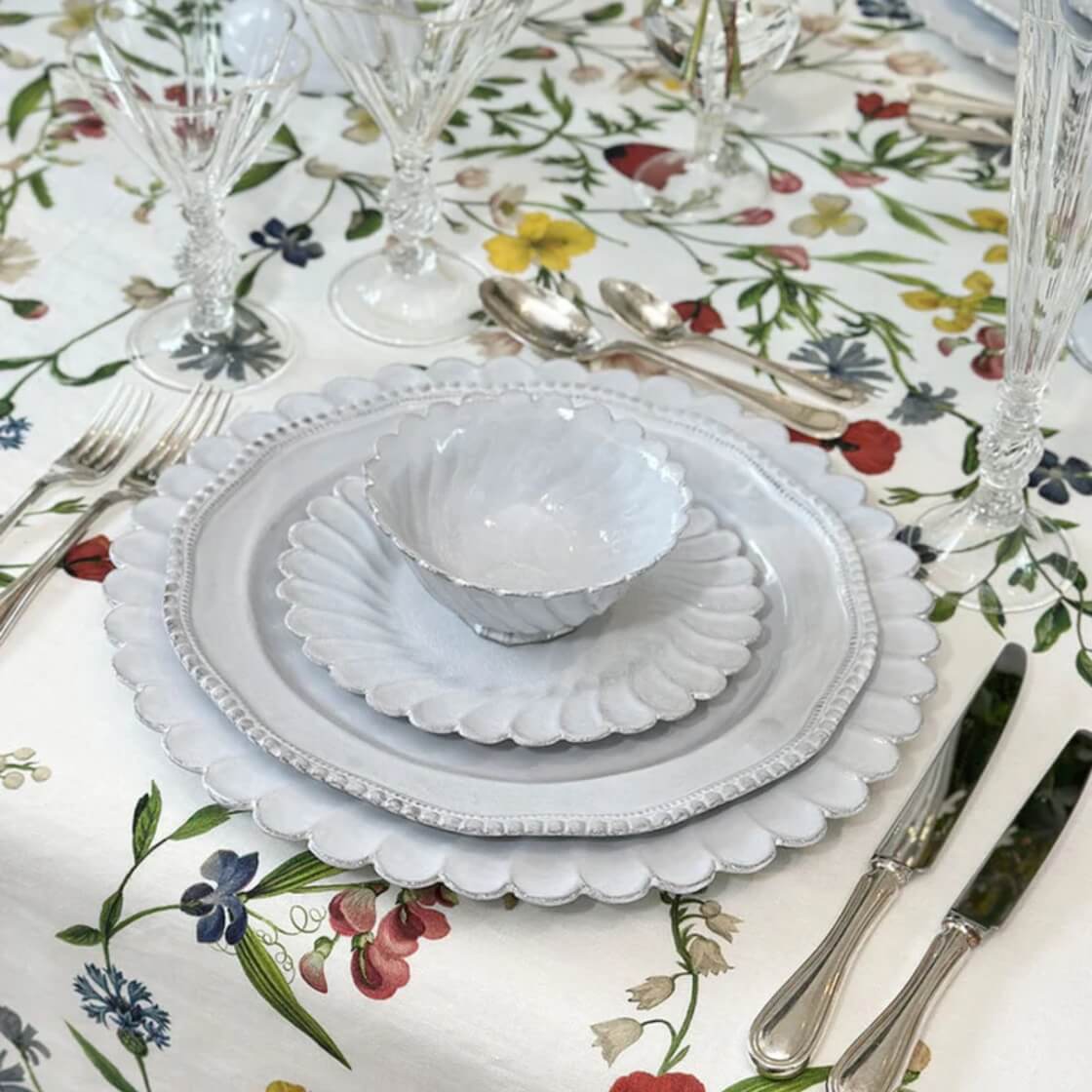 Botanical Wildflower Tablecloth