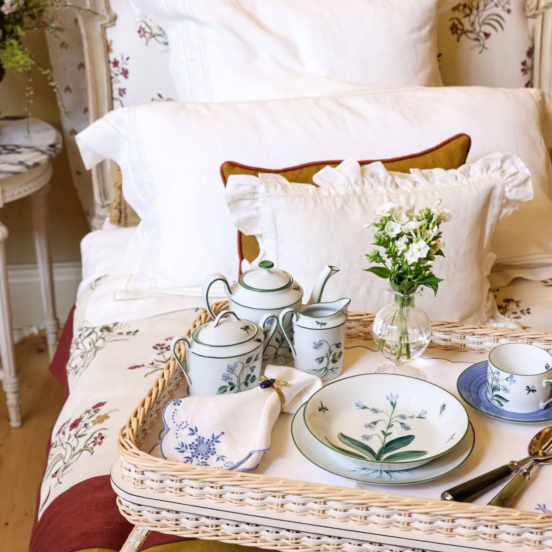 Botanique Violet Sugar Bowl