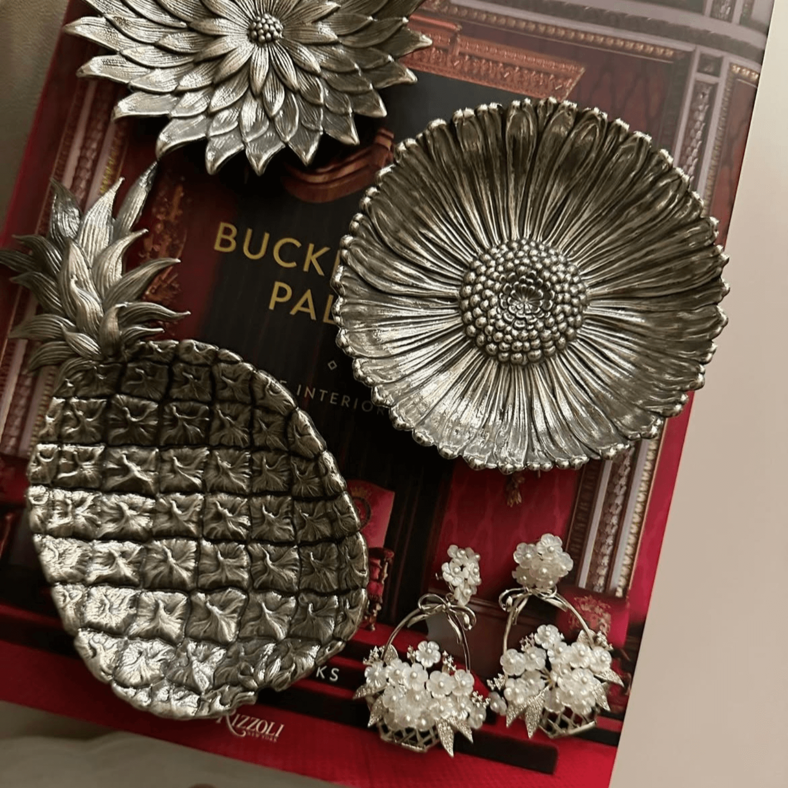 Pineapple Sterling Silver Centrepiece
