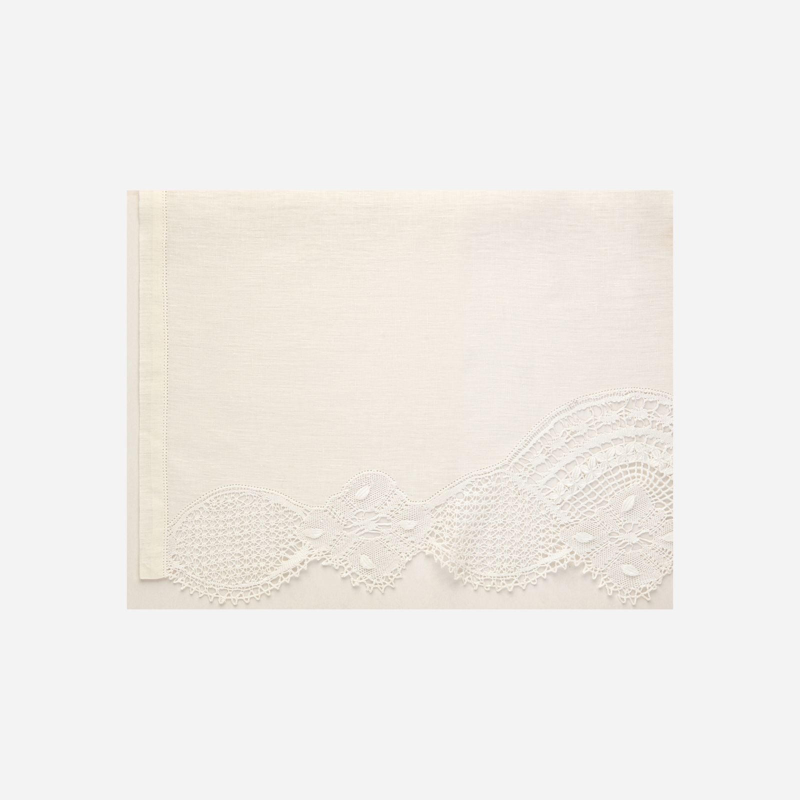 Camariñas Lace Ivory Towels - Set of 3