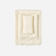 Camariñas Lace Ivory Towels - Set of 3