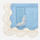 Camariñas Blue Tablecloth & Napkin Set