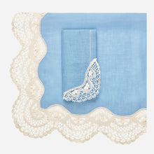 Camariñas Blue Tablecloth & Napkin Set