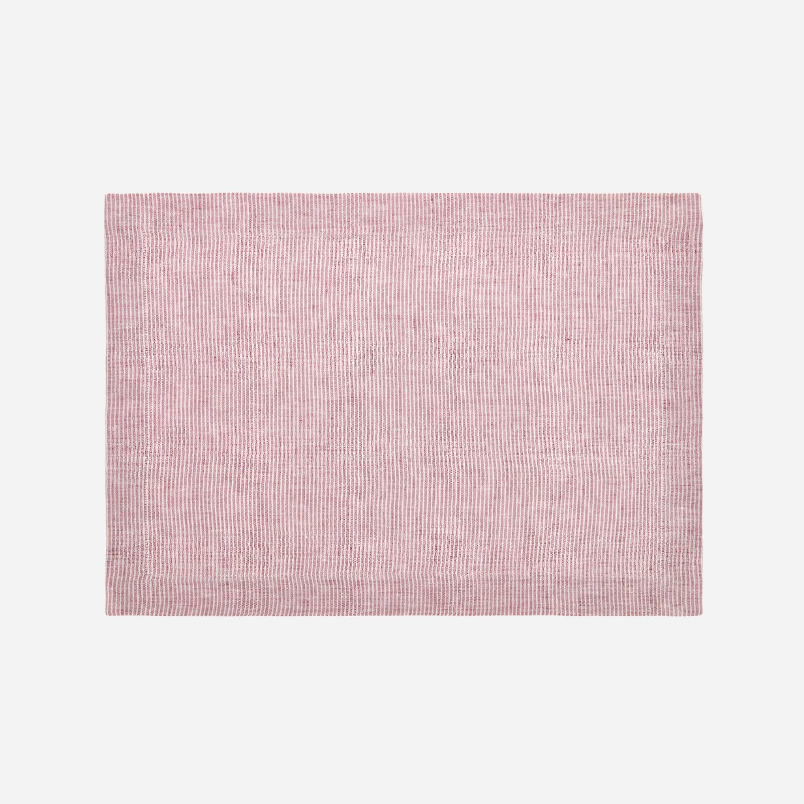 Candy Raspberry Striped Placemat