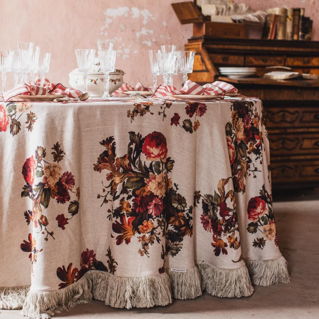 Carmen Round Tablecloth