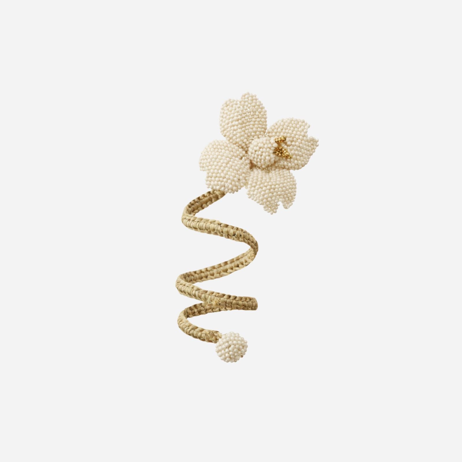 Corazón Napkin Ring Ivory - Set of 4