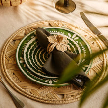 Orquídea Napkin Ring Natural - Set of 4