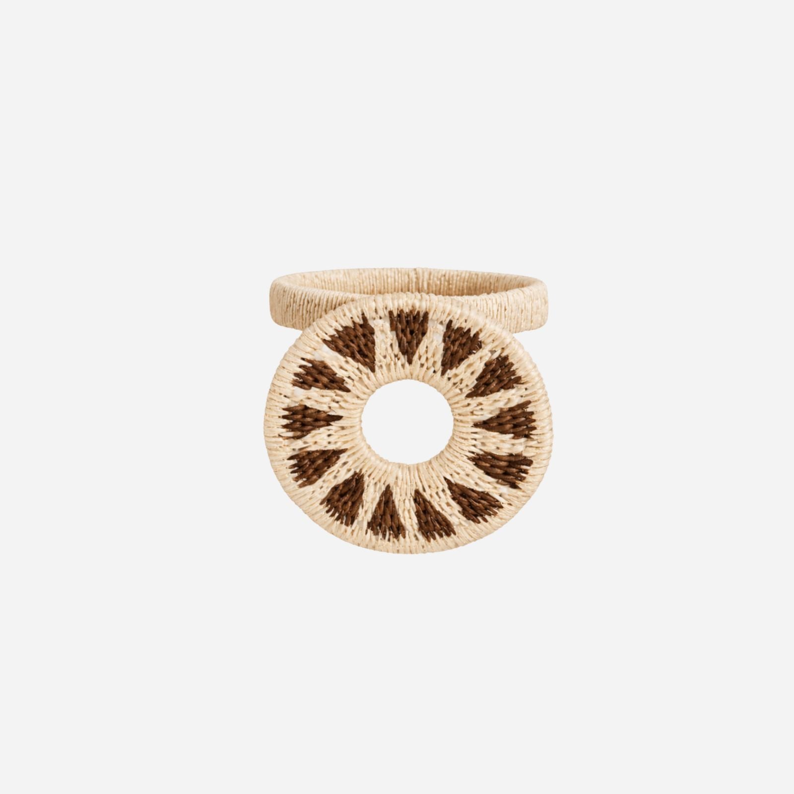 Pacifico Sol Napkin Ring Natural - Set of 4