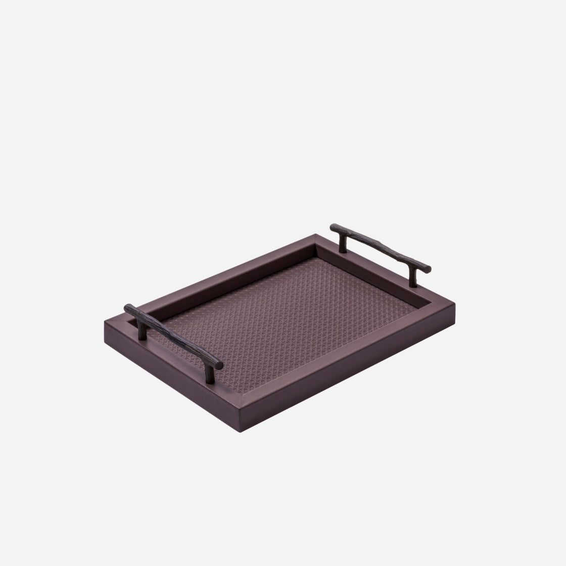 Chaumont Rectangular Tray Plum