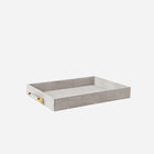 Classic Shagreen Serving Tray Dove