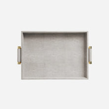 Classic Shagreen Serving Tray Dove