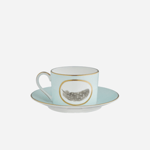 Load image into Gallery viewer, Egg &amp; Feather Teacup &amp; Saucer
