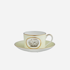 Egg & Feather Teacup & Saucer