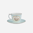 Egg & Feather Breakfast Cup & Saucer