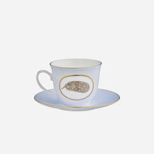 Egg & Feather Breakfast Cup & Saucer