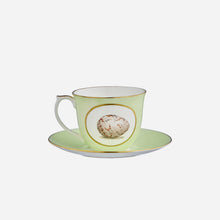 Egg & Feather Breakfast Cup & Saucer