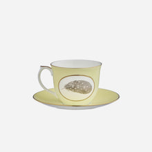 Egg & Feather Breakfast Cup & Saucer