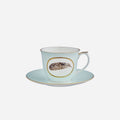 Egg & Feather Breakfast Cup & Saucer