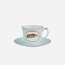 Egg & Feather Breakfast Cup & Saucer