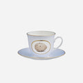 Egg & Feather Breakfast Cup & Saucer