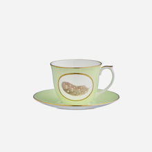 Egg & Feather Breakfast Cup & Saucer
