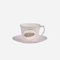 Egg & Feather Breakfast Cup & Saucer