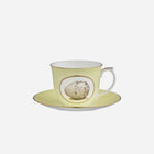 Egg & Feather Breakfast Cup & Saucer