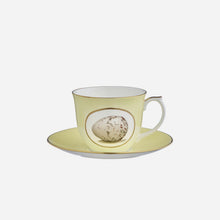 Egg & Feather Breakfast Cup & Saucer