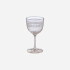 A Set of 6 Antique Engraved Port Glasses