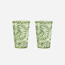 Load image into Gallery viewer, Fern Large Tumbler Green - Set of 2
