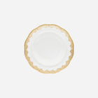 Fish Scale Gold Charger Plate