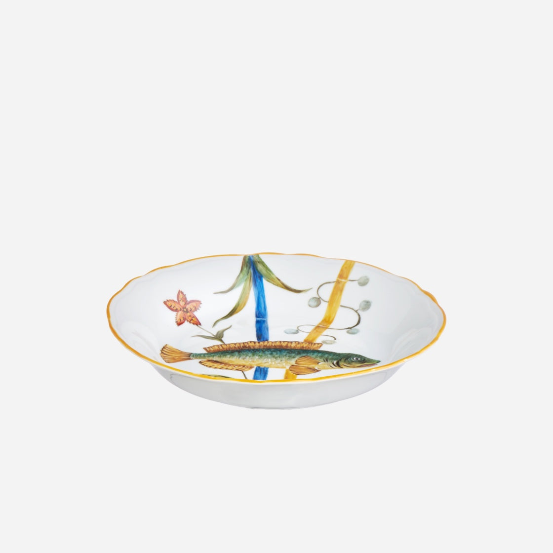 Fish & Bamboo Soup Bowl