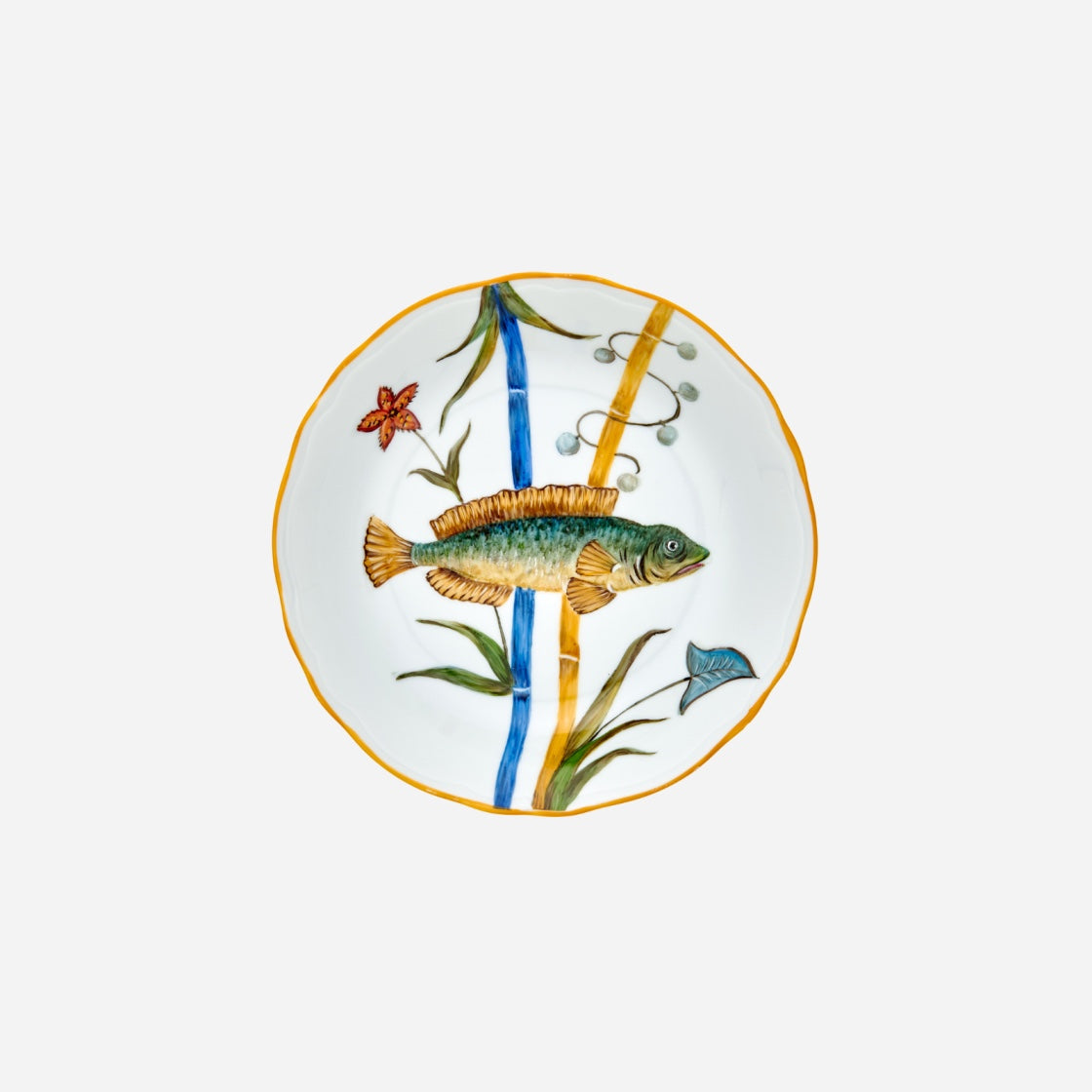 Fish & Bamboo Soup Bowl