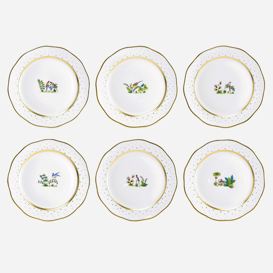 Fodo Dessert Plate Fauna - Set of 6