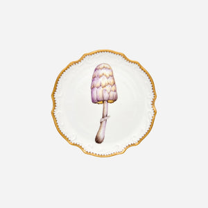 Forest Forage Scalloped Appetiser Plate - Set of 4