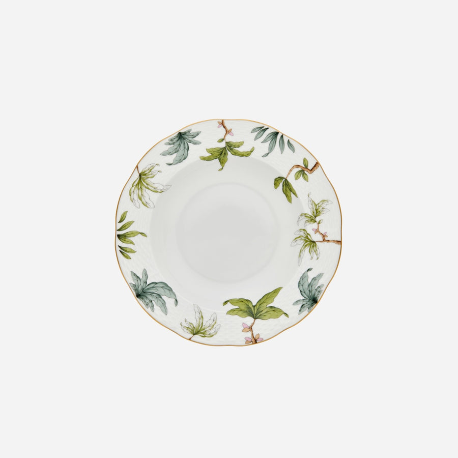 Herend Foret Foliage Soup Plate