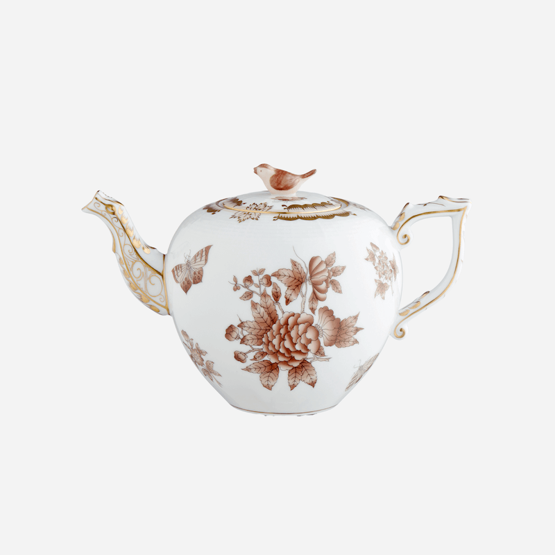 Fortuna Teapot Antique Brown