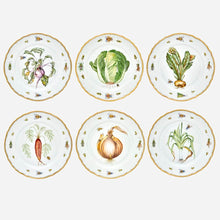 Garden Harvest Dessert Plate - Set of 6