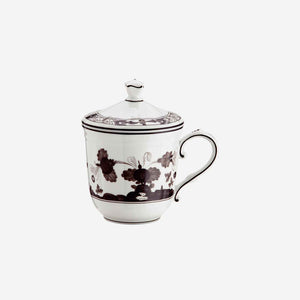 Oriente Italiano Mug with Lid Albus