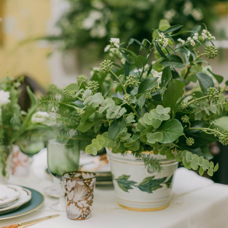 Vine Leaves Cachepot