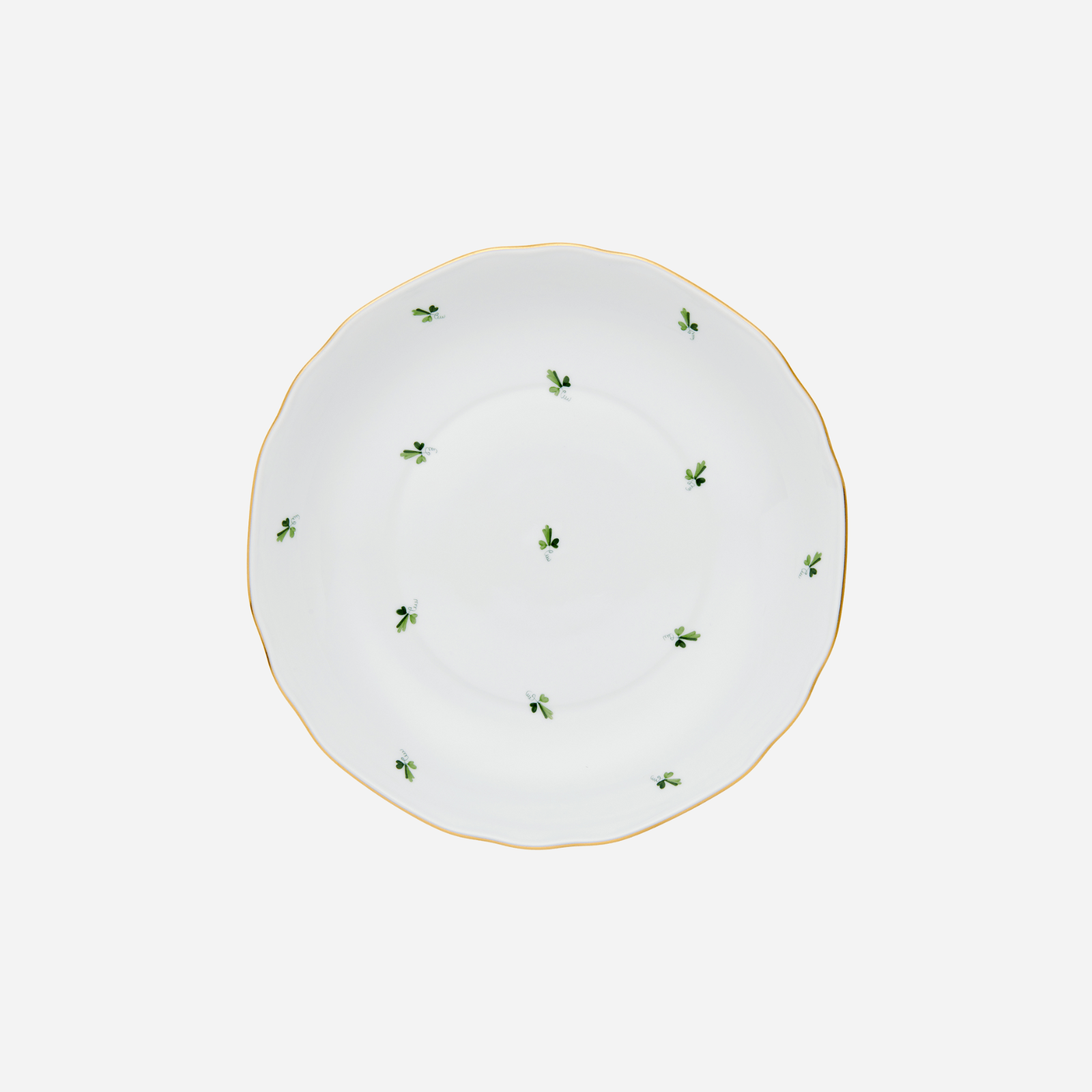 Grape Leaves Serving Bowl