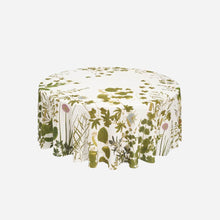 Load image into Gallery viewer, Herb Garden Round Tablecloth

