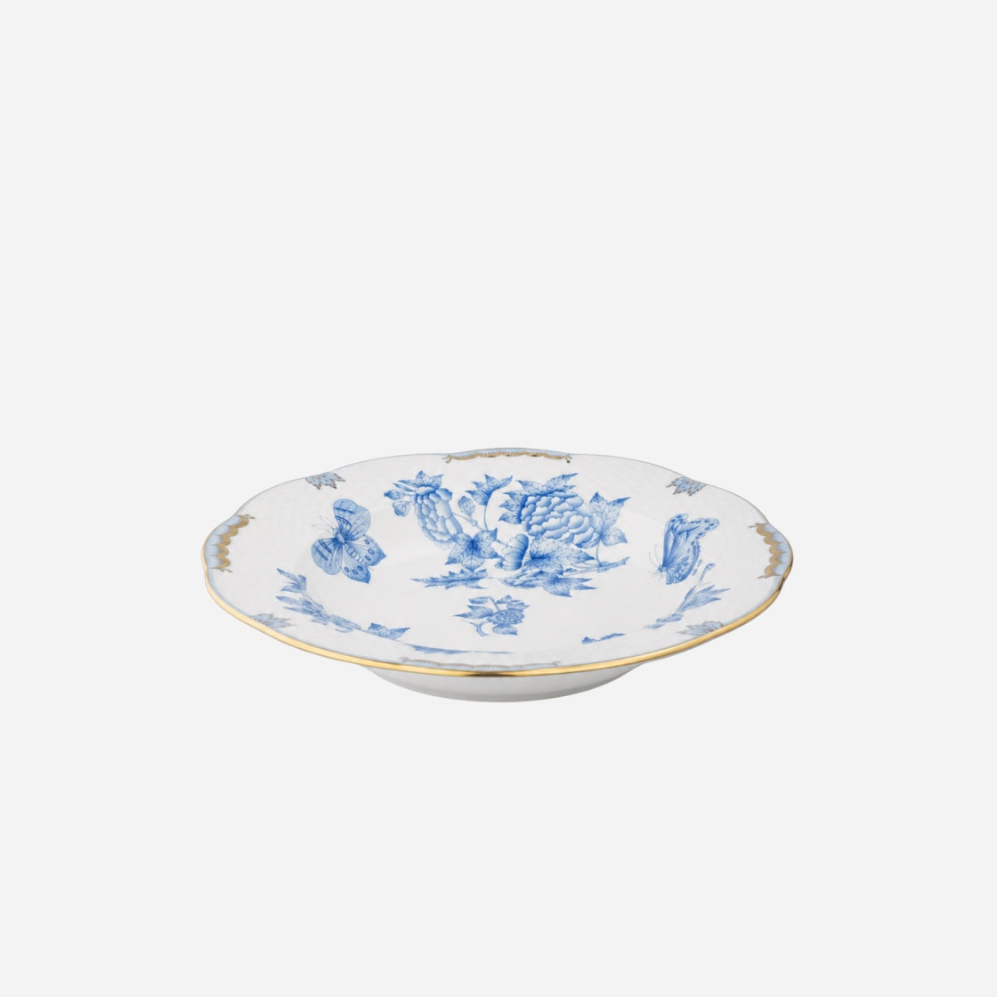Fortuna Soup Plate Blue