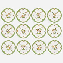 Rothschild Bird Fish Scale Dinner Plate - Set of 12