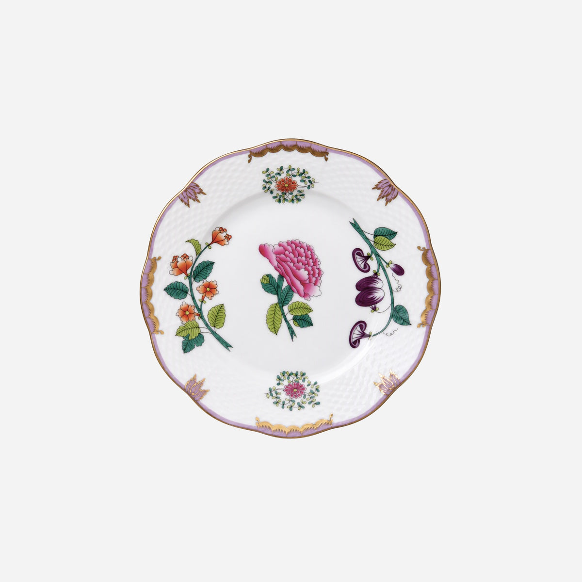 Windsor Flowers Dessert Plate