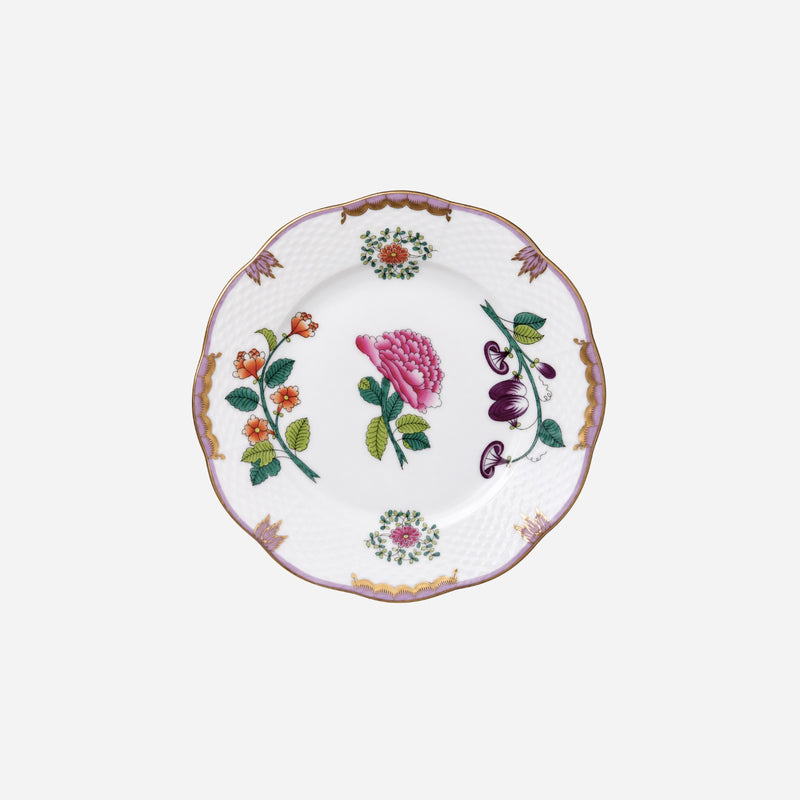 Windsor Flowers Dessert Plate