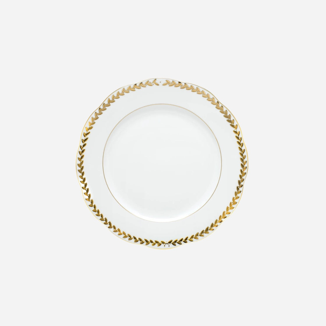 Golden Laurel Charger Plate